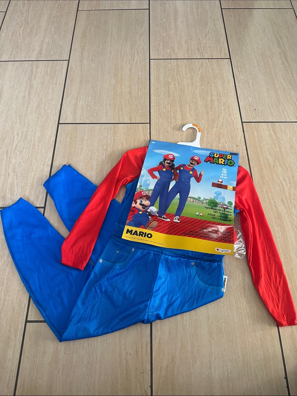Disguise Nintendo Super Mario Crossplay, Halloween Kids Costume